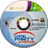 Game Party: In Motion PAL Xbox 360 PAL box art
